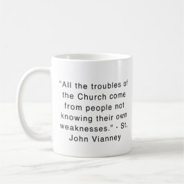 St. John Vianney Kaffemugg