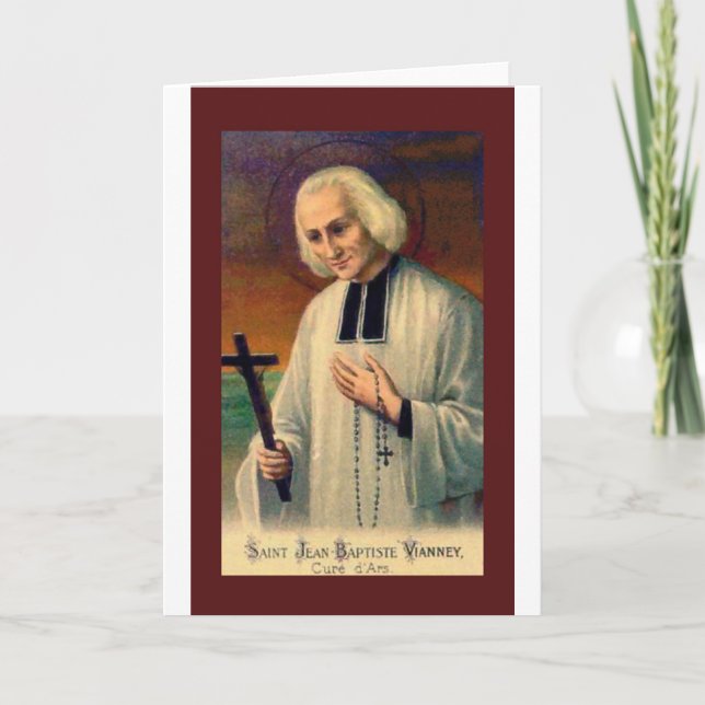 St John Vianney Kort (Framsida)