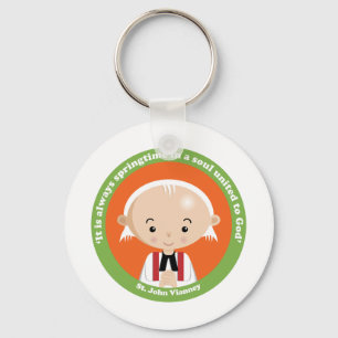 St. John Vianney Nyckelring