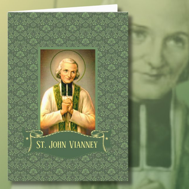 St. John Vianney, präst Kort (Skapare uppladdad)