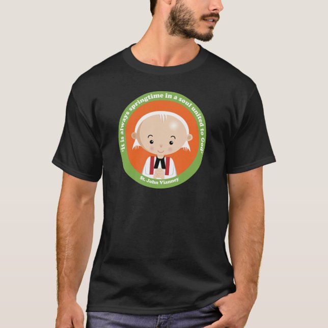 St John Vianney Tee Shirt (Framsida)