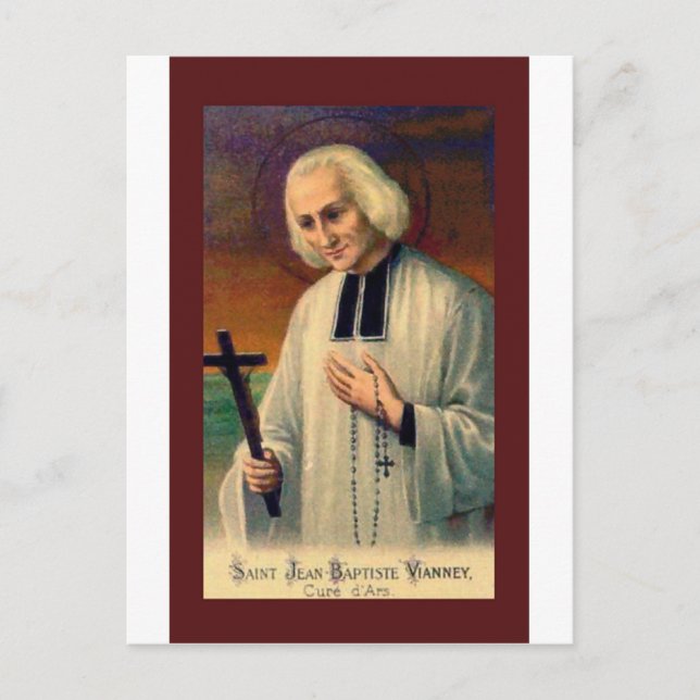 St. John Vianney Vykort (Framsida)