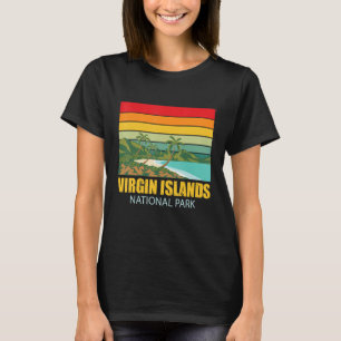 St John Virgin Islands National Park Souvenir Camp T Shirt
