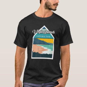 St. John Virgin Islands nationalpark Souvenir Whi T Shirt