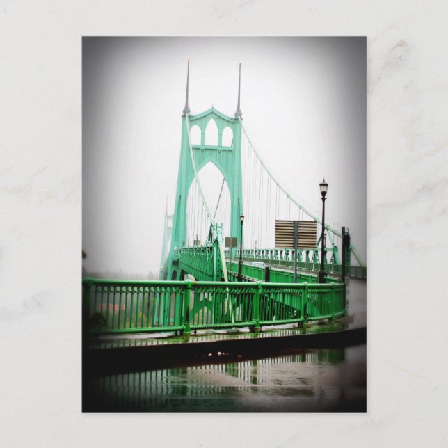 St Johns Bridge vykort (Framsida)