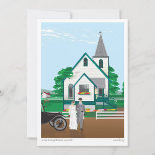 St John's Church - Victoria BC Julkort