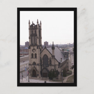 St. John's Episcopal Church, Detroit Postcard Vykort