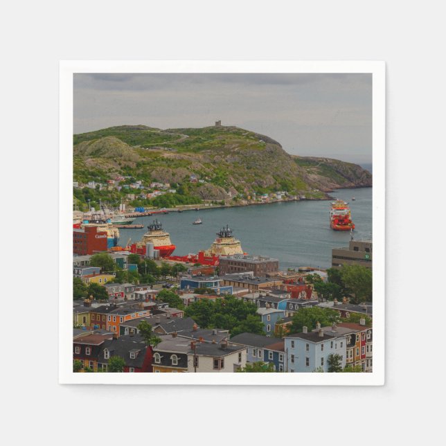 ST.John's Harbor Napkins Pappersservett (Framsidan)