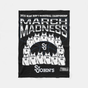 St. John's March Madness 2025 Herrarnas Sketll Nil Fleecefilt