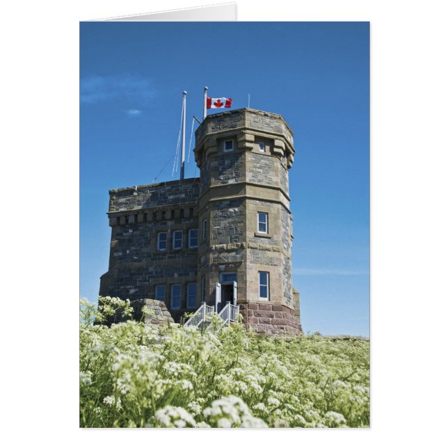 St. John's, Newfoundland, Kanada, Cabot Torn Hälsningskort (Framsidan)