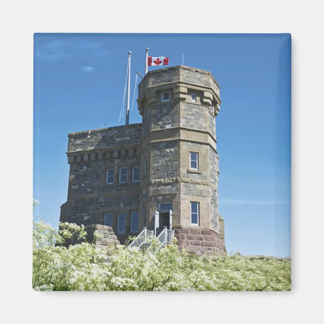 St. John's, Newfoundland, Kanada, Cabot Tower, Magnet (Framsidan)