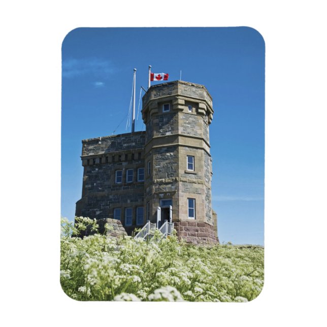 St. John's, Newfoundland, Kanada, Cabot Tower, Magnet (Vertikal)
