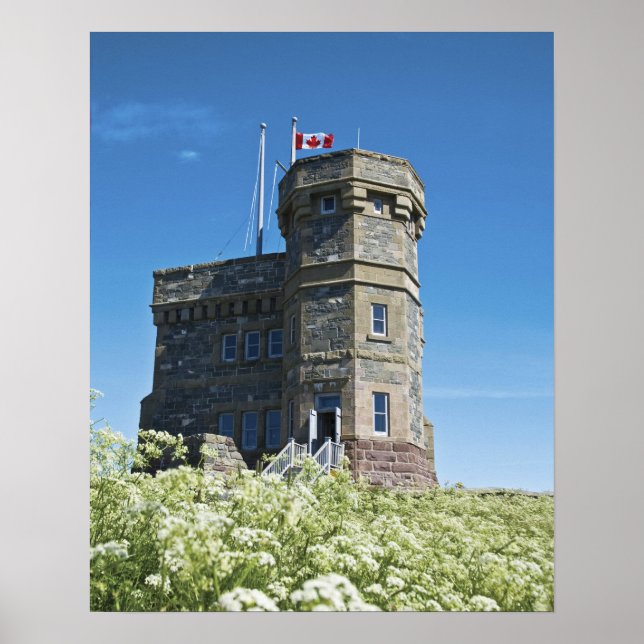 St. John's, Newfoundland, Kanada, Cabot Tower, Poster (Framsidan)