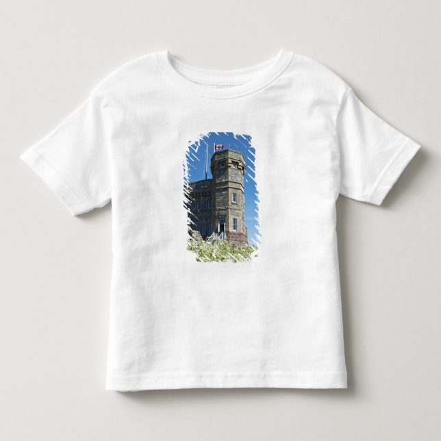 St. John's, Newfoundland, Kanada, Cabot Tower, T Shirt (Framsida)