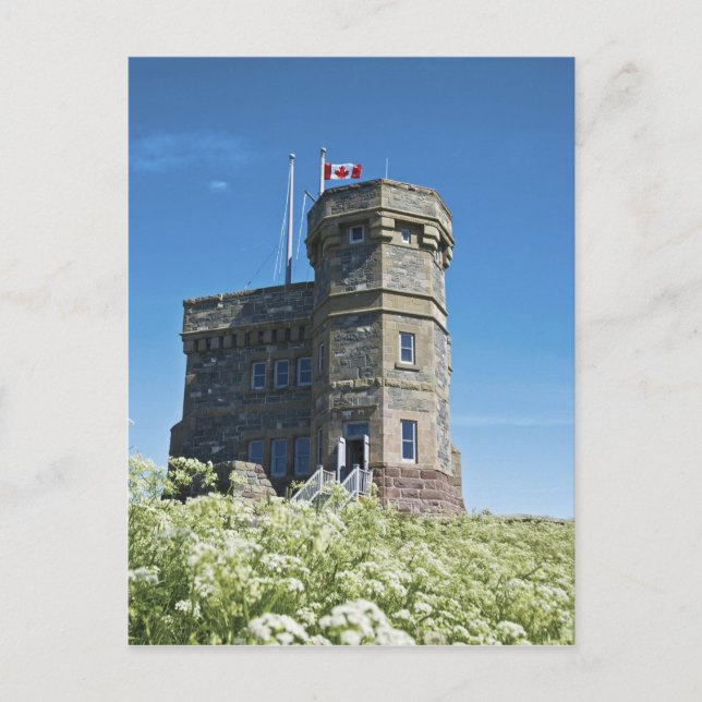St. John's, Newfoundland, Kanada, Cabot Tower, Vykort (Framsida)