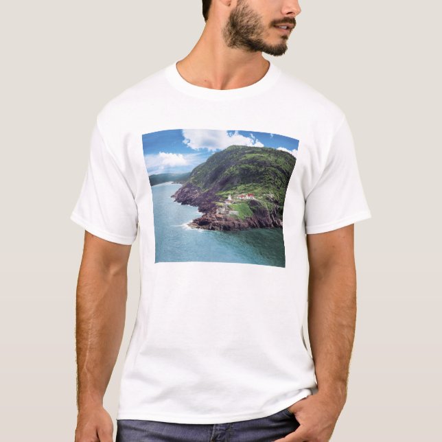 St. John's, Newfoundland, Kanada, historiska Fort Tee Shirt (Framsida)