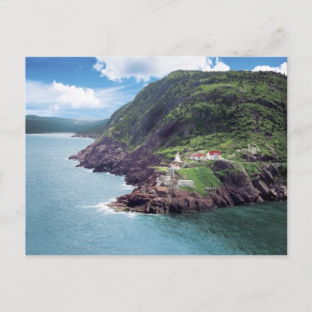 St. John's, Newfoundland, Kanada, historiska Fort Vykort (Framsida)