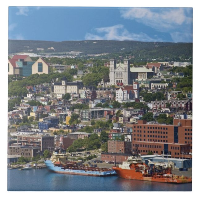 St. John's, Newfoundland, Kanada, kusten Kakelplatta (Framsidan)