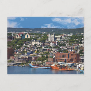 St. John's, Newfoundland, Kanada, kusten Vykort