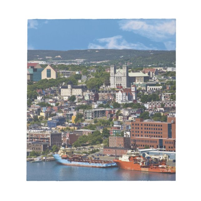 St. John's, Newfoundland, Kanada, kustlinjen Anteckningsblock (Framsida)