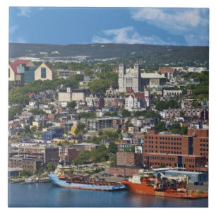 St. John's, Newfoundland, Kanada, kustlinjen Kakelplatta