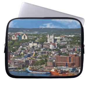 St. John's, Newfoundland, Kanada, kustlinjen Laptop Fodral