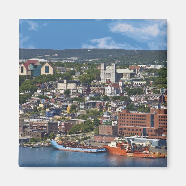 St. John's, Newfoundland, Kanada, kustlinjen Magnet (Framsidan)