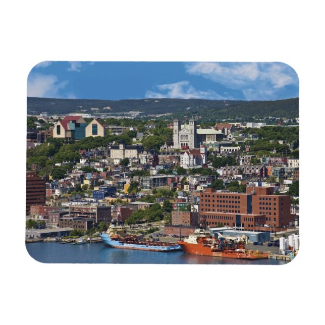 St. John's, Newfoundland, Kanada, kustlinjen Magnet (Horisontell)