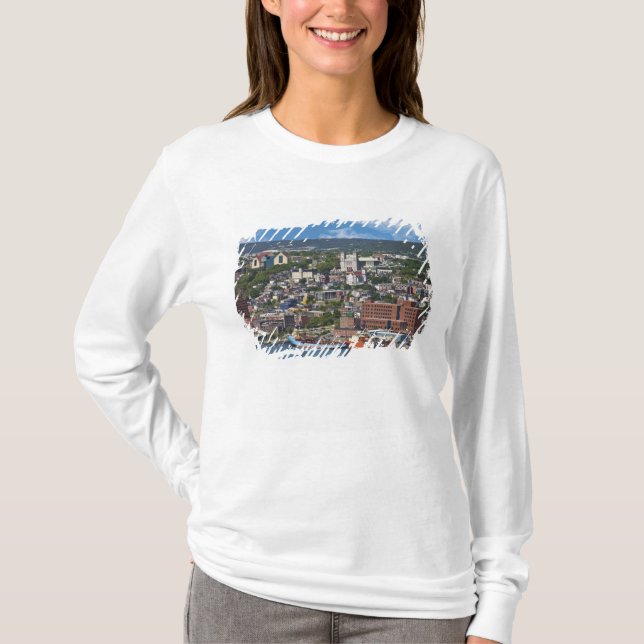 St. John's, Newfoundland, Kanada, kustlinjen Tee Shirt (Framsida)