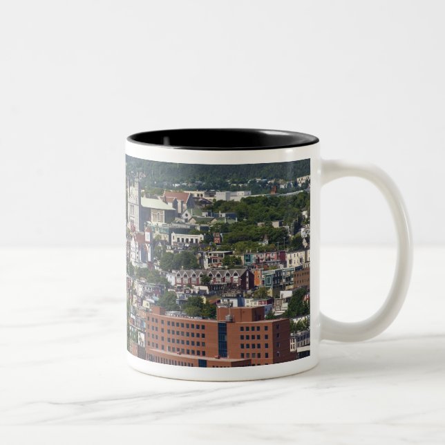 St. John's, Newfoundland, Kanada, kustlinjen Två-Tonad Mugg (Höger)