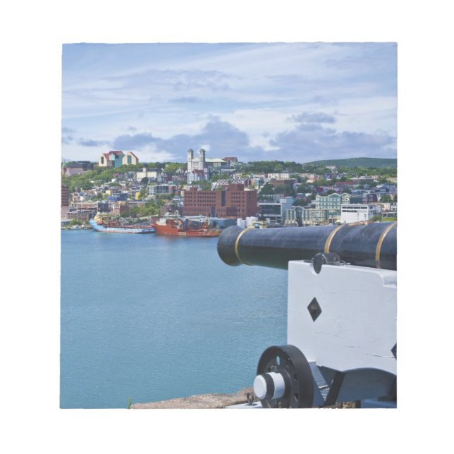 St. John's, Newfoundland, Kanada, strandpromenaden Anteckningsblock (Framsida)