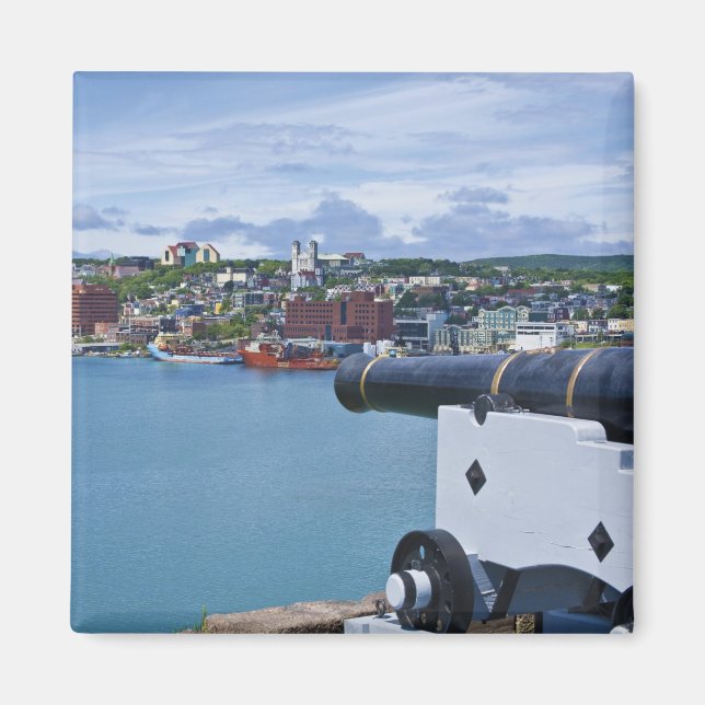 St. John's, Newfoundland, Kanada, strandpromenaden Magnet (Framsidan)