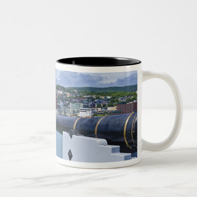 St. John's, Newfoundland, Kanada, strandpromenaden Två-Tonad Mugg (Höger)