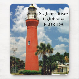 St. Johns River Lighthouse, Florida Mousepad Musmatta