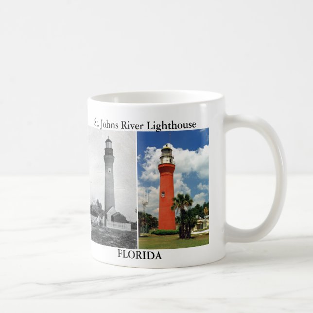 St. Johns River Lighthouse, Florida Mugg (Höger)