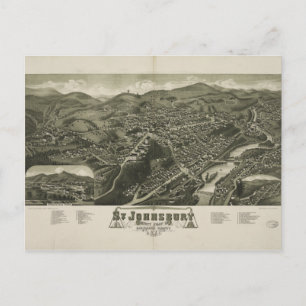 St. Johnsbury Vermont 1884 Vykort
