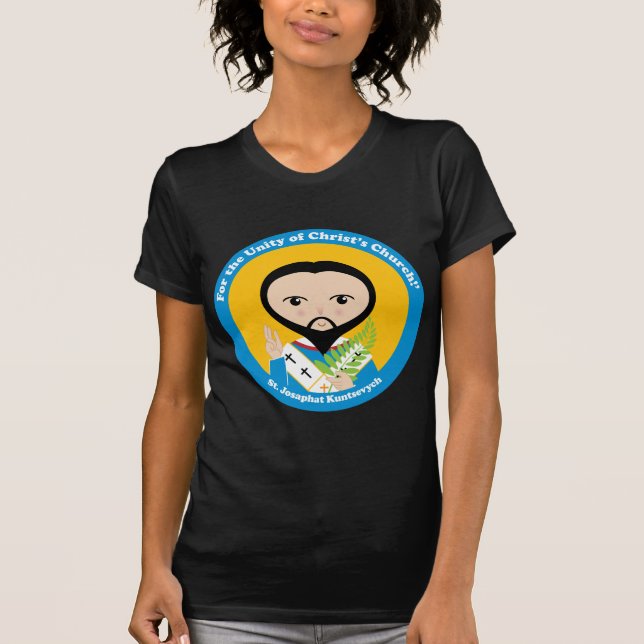 St. Josaphat Kuntsevych T-shirt (Framsida)