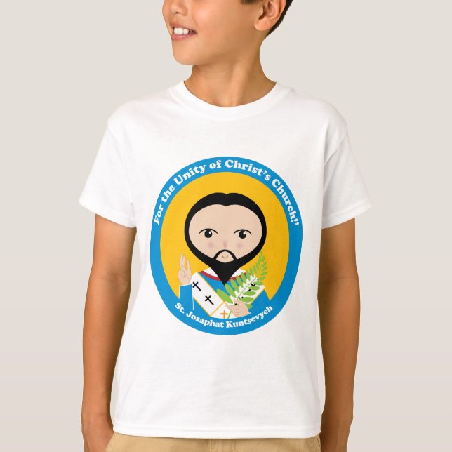 St. Josaphat Kuntsevych Tee (Framsida)