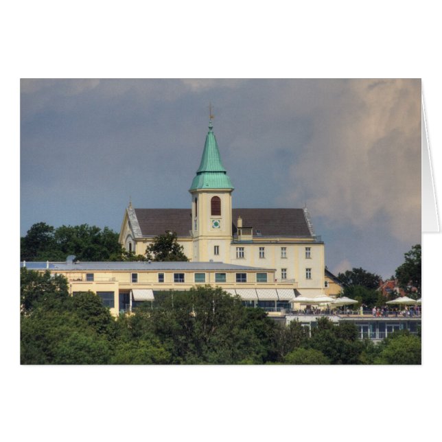 St Josefskirche am Kahlenberg Hälsningskort (Framsidan Horizontal)