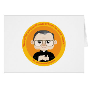 St. Josemaria Escriva Hälsningskort