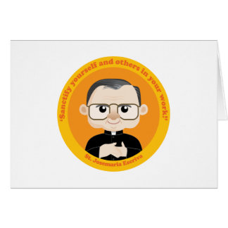 St. Josemaria Escriva Hälsningskort