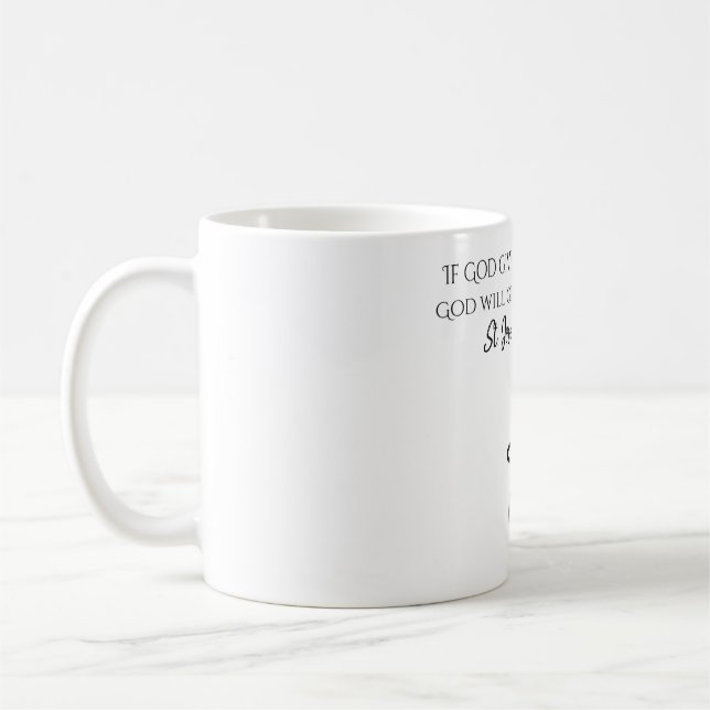 St. Josemaria Escriva Quote Mugg (Vänster)