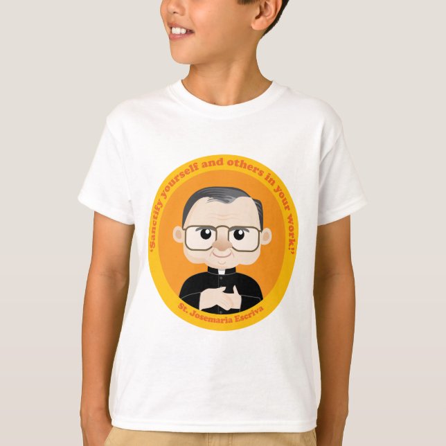 St. Josemaria Escriva Tee (Framsida)