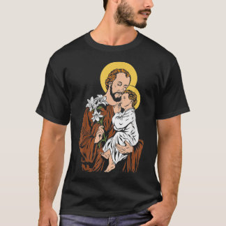 St Joseph and Child Jesus Consecration 2021 Cathol T Shirt