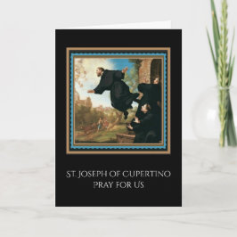 St. Joseph av Cupertino-katolska Prayer Kort