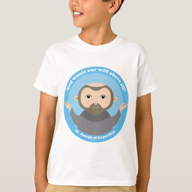 St. Joseph av Cupertino Tee (Framsida)