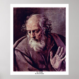 St Joseph av Reni Guido Poster