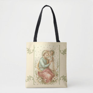 St Joseph & baby Jesus Tygkasse
