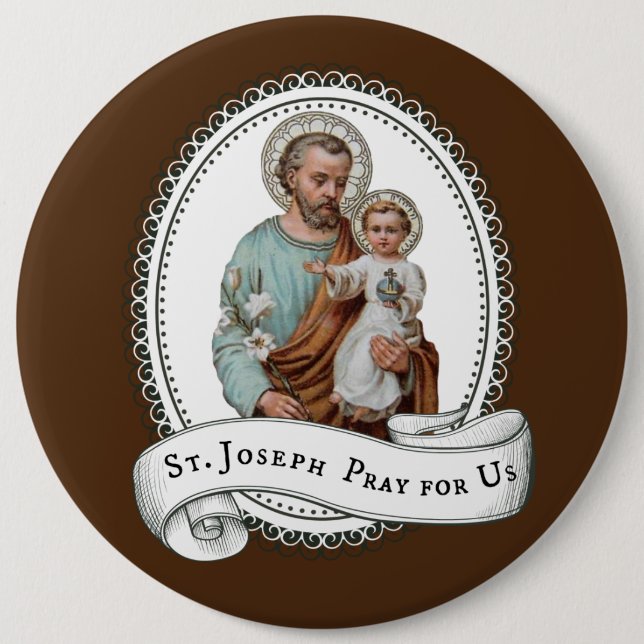St Joseph & barn Jesus Knapp (Framsida)
