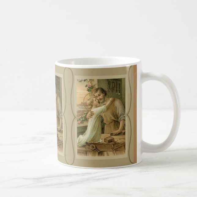 St Joseph & barnet Jesus Kaffemugg (Höger)